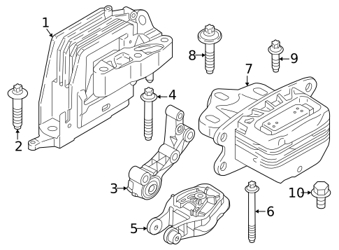 Brackets, Flanges & Hangers for 2026 Mini Countryman #0