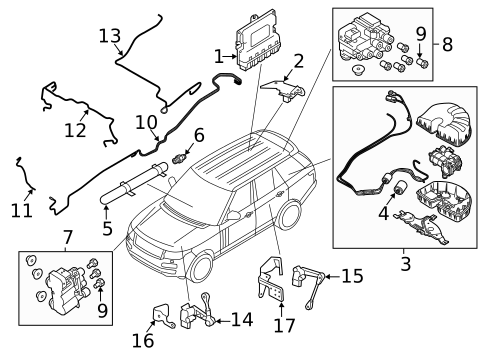 Ride Control Components for 2014 Land Rover Range Rover #0