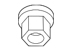 N90156103 - Body: Floor Pan Splash Shield Nut for Audi Image