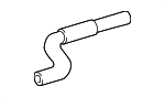 1657120020 - Cooling System: Upper Hose for Lexus: ES300 Image