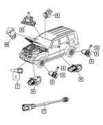 68035023AA - Electrical: Jumper Wiring for Mopar Image image