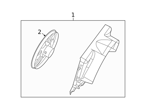 Cooling Fan for 2008 Dodge Nitro #1