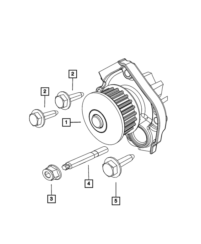 6509649AA - : Double Ended Stud for Mopar Image
