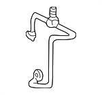 80331S84A01 - HVAC: Pipe for Honda: Accord Image