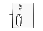 80351S84A01 - HVAC: A/C Receiver Drier for Honda Image