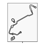 94811002013 - Emission System: Vent Tube for Porsche: Cayenne Image