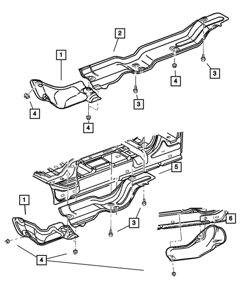 Heat Shields for 2007 Dodge Ram 1500 #0