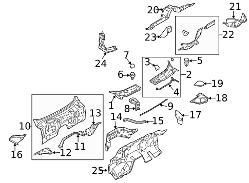 Cowl for 2005 Nissan 350Z #1