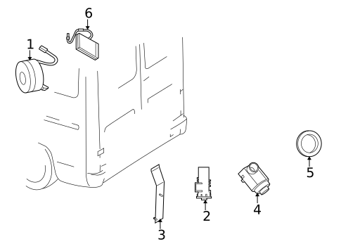 Electrical Components for 2006 Dodge Sprinter 3500 #0