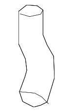 4G0121109BT - Cooling System: Coolant Hose for Audi: A6 Quattro, A7 Quattro Image