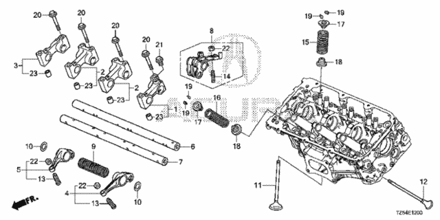 Valve - Rocker Arm (FR.) for 2016 Acura MDX #0