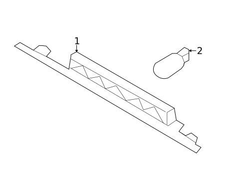High Mount Lamps for 2012 Ford Edge #0