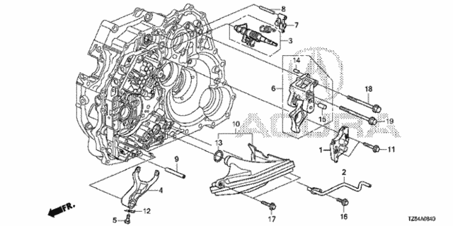 AT Shift Fork (6AT) for 2014 Acura MDX #0