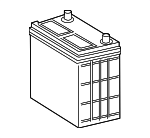 31500SR1100M - Electrical: Battery for Honda: Accord, Civic, Civic del Sol, Clarity, CR-V, Crosstour, Element, HR-V Image