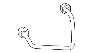 23437809 - Fuel System: CNG High Pressure Regulator Pipe for GM Image
