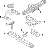BCPZ17003A - : Wheel Cap Tool for Lincoln: Nautilus Image