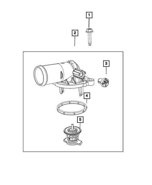 Water Pump and Related Parts for 2020 Dodge Grand Caravan #1