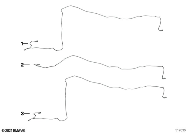 65219444731 - Audio, Navigation, Information Systems: Antenna Cable for Audio System - L=2100 for BMW-Motorrad Image