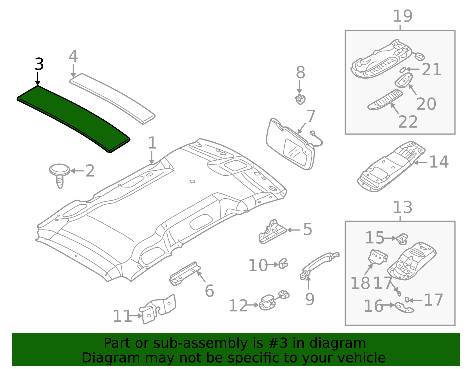 0K53A-68021 - Insulator 2002-2005 Kia Sedona | Kia.Parts Store