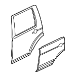 BFA780180 - : Door Shell for Land-Rover Image