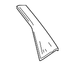 72761TP6A00 - Body: Applique for Honda: Accord Crosstour, Crosstour Image