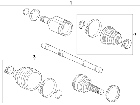 Axle Shafts & Joints for 2025 Buick Envista #0