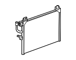 1563656 - HVAC: ACDelcoâ„¢ Condenser for Buick: Rainier | Chevrolet: Trailblazer, Trailblazer EXT | GMC: Envoy, Envoy XL, Envoy XUV | Oldsmobile: Bravada Image