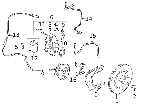 Anti-Lock Brakes for 2014 BMW 328i GT xDrive #0