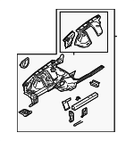 FNC4019AC - Body: Apron Assembly for Jaguar Image