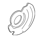 18025958 - : Splash Shield for Chevrolet: Classic, Malibu | Oldsmobile: Alero, Cutlass | Pontiac: Grand Am Image