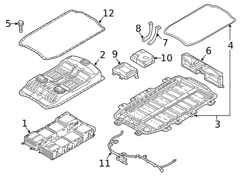 Battery for 2016 Kia Soul EV #0