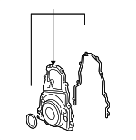 12611880 - Engine: Engine Timing Cover for GM Image