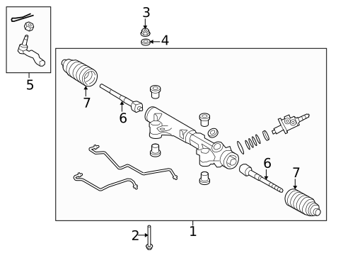 Steering Gear & Linkage for 2019 Toyota Tundra #0