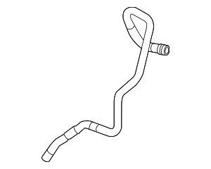 7L8422895E - : Power Steering Return Hose for Audi Image