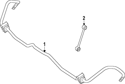 Stabilizer Bar & Components for 2025 Mercedes-Benz GLC43 AMG #1