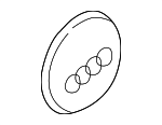 8D0601165BZ17 - Suspension: Hub Cap for Audi: A4, A4 Quattro, A6, A6 Quattro, S4, S6 Image
