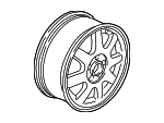 8D0601025BZ17 - Suspension: Wheel, Alloy for Audi: A4, A4 Quattro, A6, A6 Quattro, S4, S6 Image