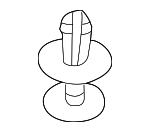 86595G9000 - Body: Trunk Lid Trim Clip for Genesis: G80, G90 Image