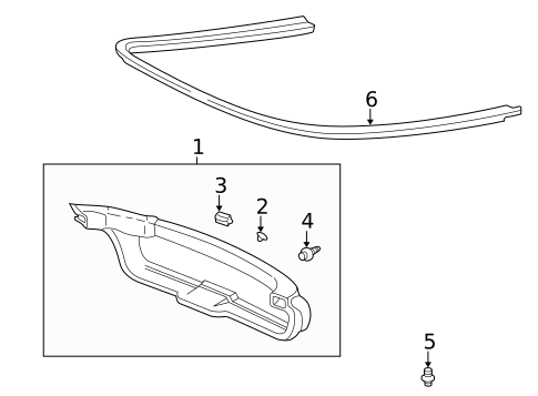 Interior Trim for 2001 Honda Insight #0