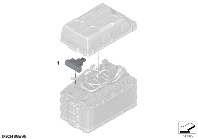 61287914057 - General Electrical System: Relay - Bms for BMW-Motorrad Image