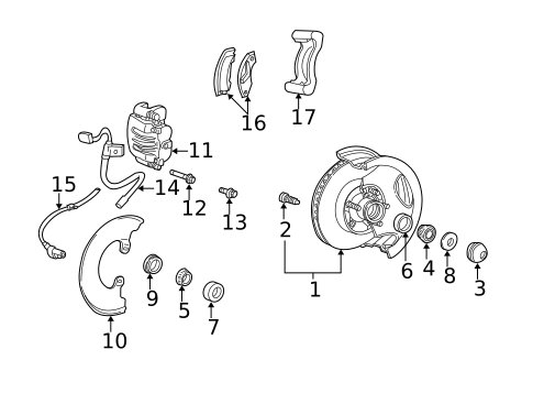Gaskets & Sealing Systems for 2003 Ford Explorer Sport Trac #1