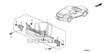 39110TA0A01ZERM - : CD Player, In-Dash (6CD) (RMD)(2-Tone Part) *YR327L/NH608L* (Pearl Ivory) for Honda Image