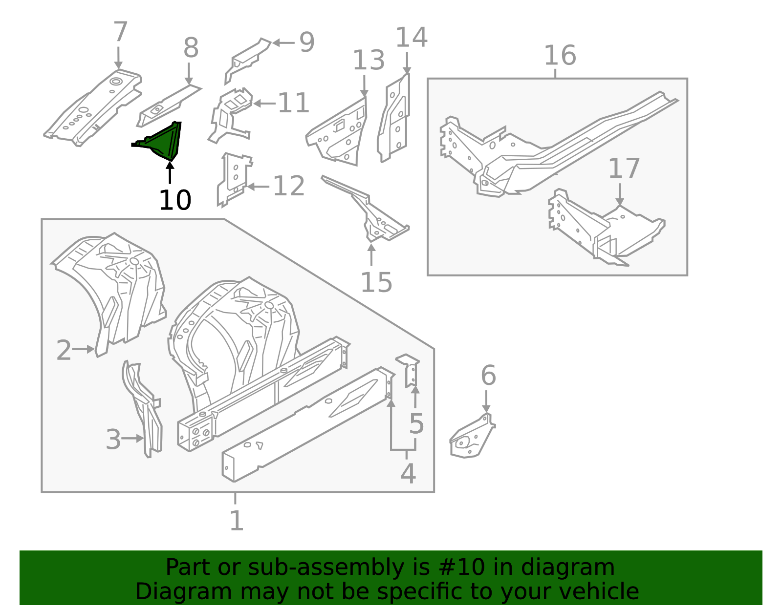 41201159 41007412959 - 2016-2025 BMW Corner Cover (41-00-7-412-959) | BMW of ...
