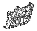 2957200100 - Body: Regulator Module for Mercedes-Benz Image