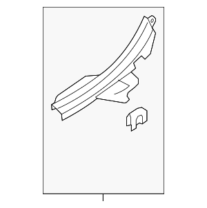 858752T000VA - : Rear Sill Plate for Kia: Optima Image