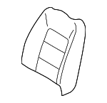 39837991 - Body: Seat Back Cover for Volvo: S60, S60 Cross Country, V60, V60 Cross Country Image