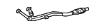 2104906920 - Exhaust: Front Pipe for Mercedes-Benz Image