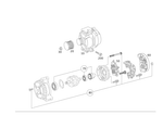 141543302 - Electrical Equipment and Instruments: Alternator for Mercedes-Benz Image