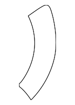 5874806010 - Body: Quarter Panel Protector for Toyota: Solara Image