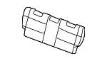 89620ZM30A - Body: Seat Back Cover for Nissan Image